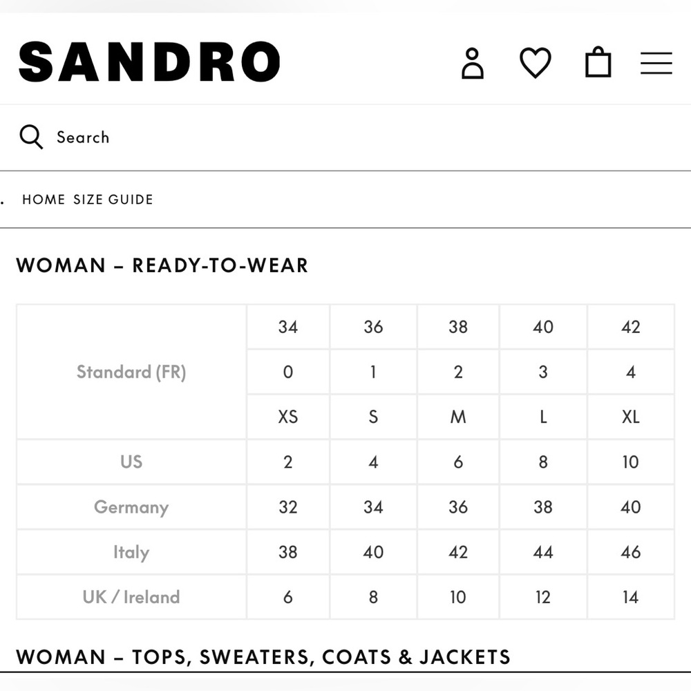 Sandro Paris Vanille S84 Varsity-Style Cardigan Sz 1 - Picture 11 of 11